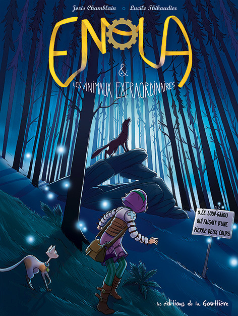 Enola et les animaux extraordinaires book cover 3