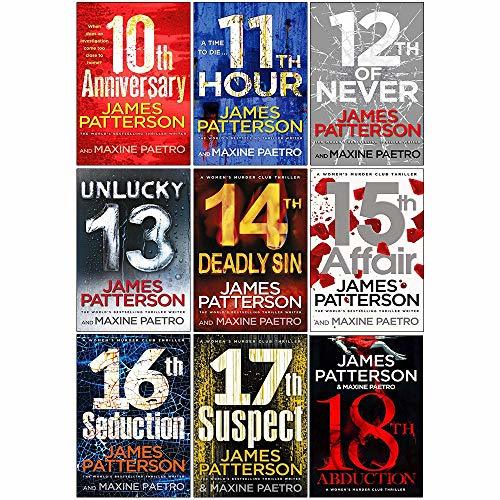 James Patterson Womens Murder Club Series 6 Books Collection Set book cover