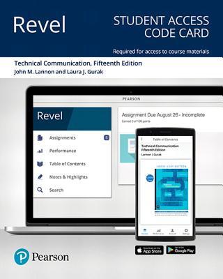 Technical Communication -- Revel Access Code by John M. Lannon | Goodreads