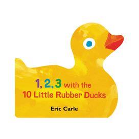1, 2, 3 with the 10 Little Rubber Ducks book cover