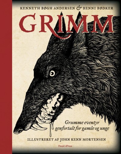 Grumme eventyr genfortalt book cover 1