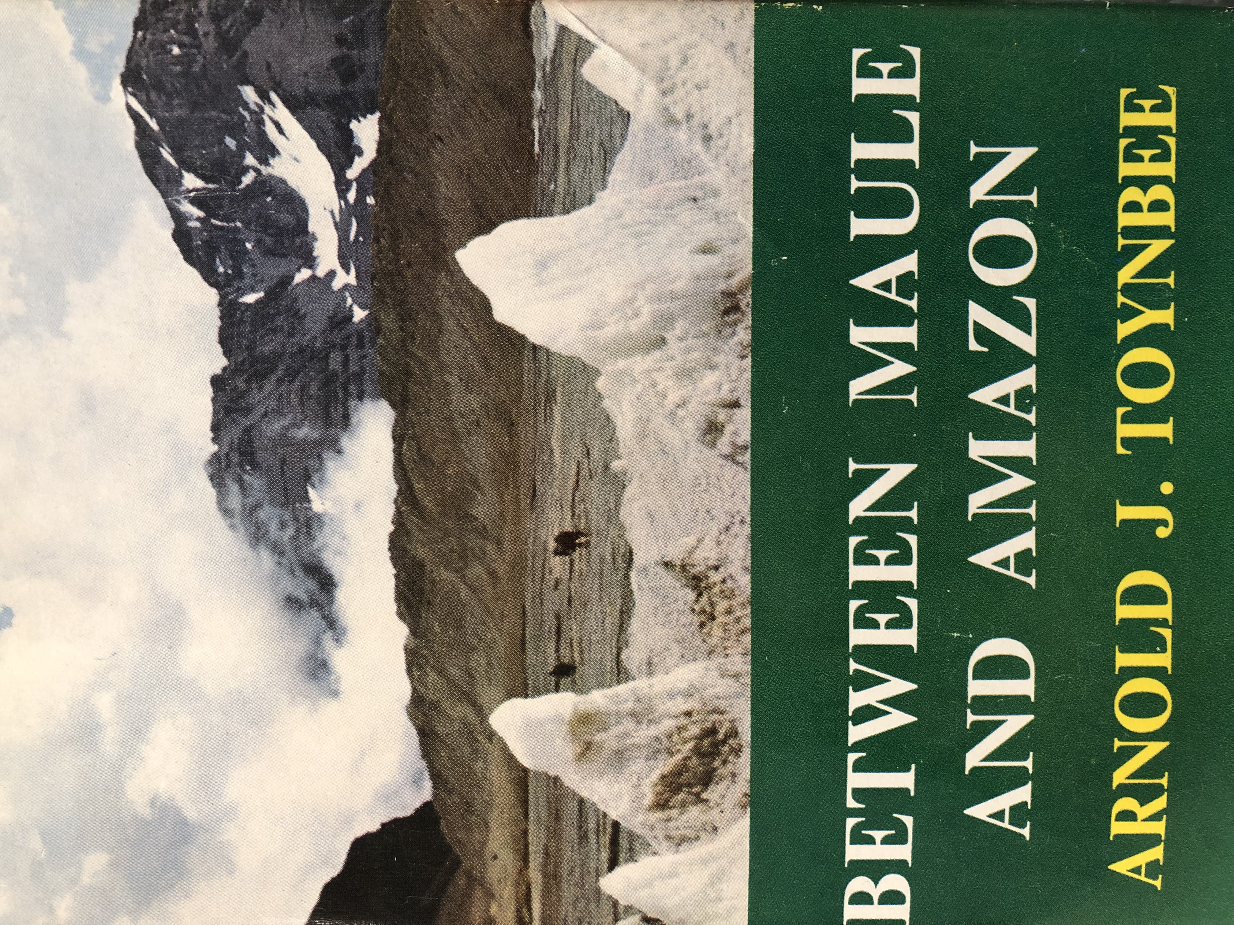 Between Maule and Amazon book cover