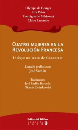 Cuatro mujeres en la Revolución Francesa book cover