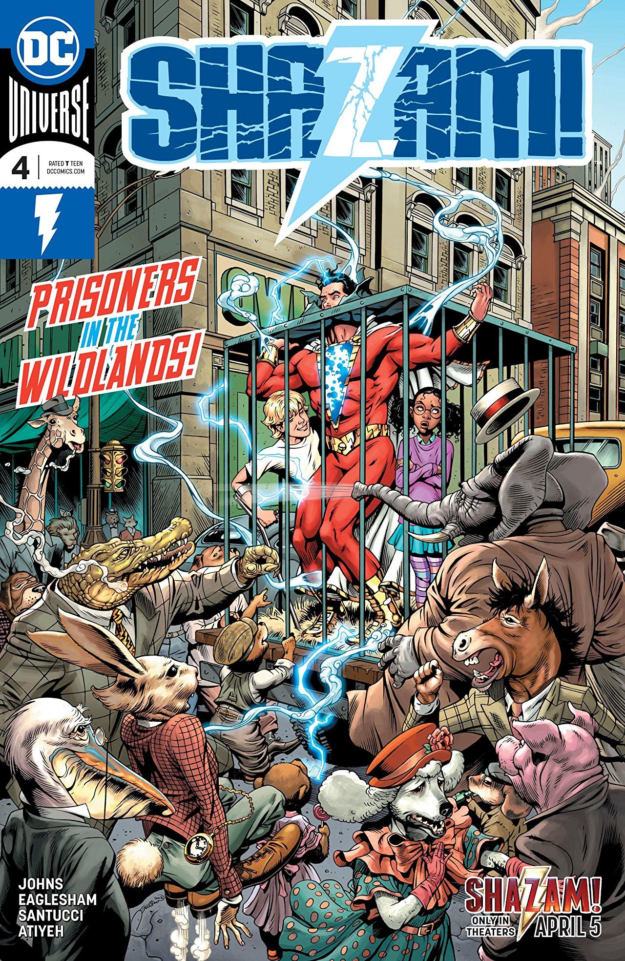 Shazam! #4 book cover