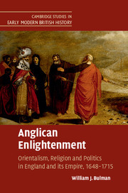 Anglican Enlightenment book cover