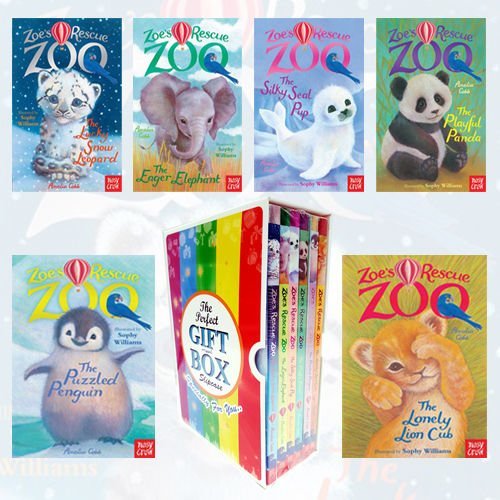 Amelia Cobb Zoe's Rescue Zoo Collection 6 Books Bundle by Amelia Cobb
