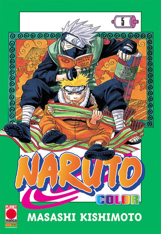 Naruto color 5 book cover
