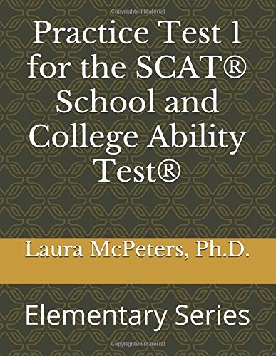 Practice Test 1 for the SCAT® School and College Ability Test ...