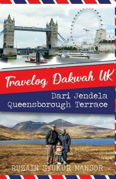 Travelog Dakwah UK book cover