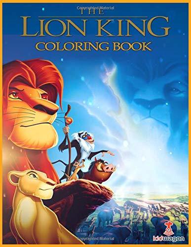 Lion King Coloring Book: Excellent Activity Book for Kids by KidWagon ...