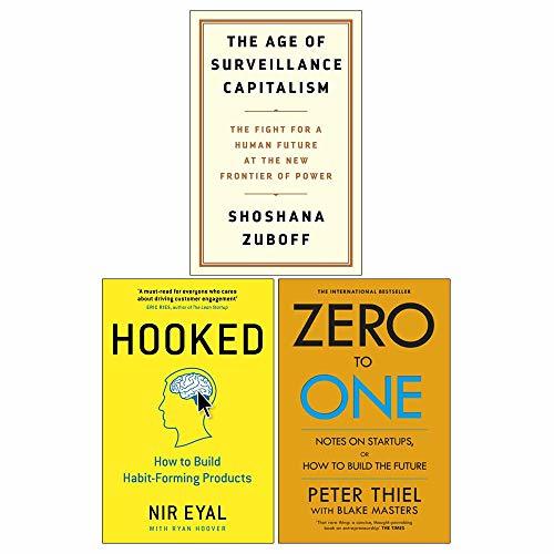The Age of Surveillance Capitalism/Hooked/Zero To One Notes Collection