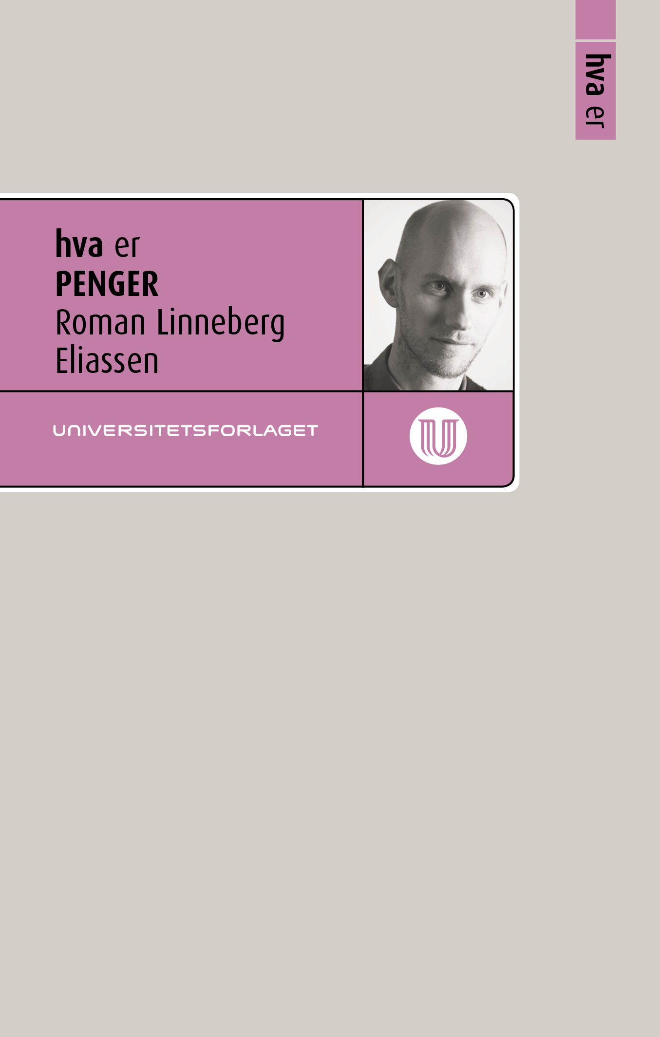 Hva er penger book cover