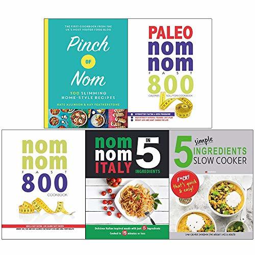 Pinch of Nom [Hardcover], Paleo Nom Nom Fast 800 Cookbook, Nom Nom Fast