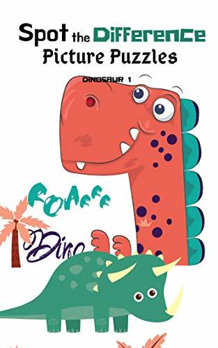 Spot the Difference Picture Puzzles DINOSAUR 1: Children Activities ...