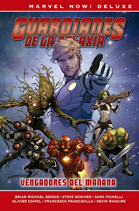 Guardianes de la Galaxia de Brian M. Bendis book cover 1