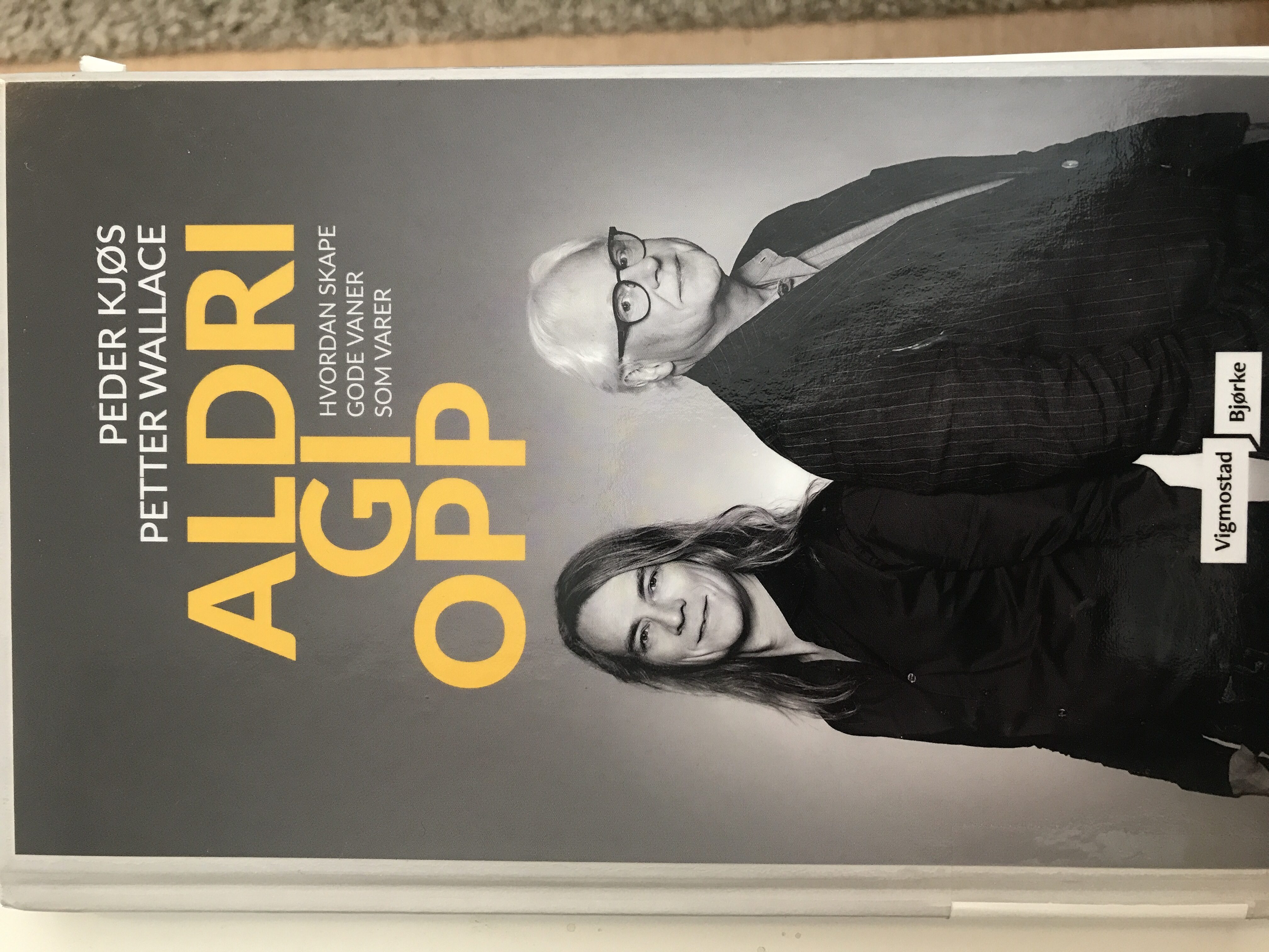 Aldri gi opp - Hvordan skape gode vaner som varer