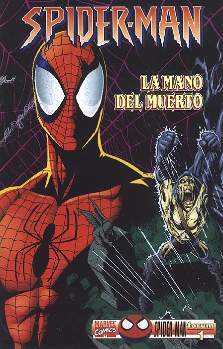 Spiderman book cover