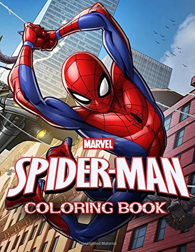 Marvel Spider-Man Coloring Book: Great Coloring Book For Kids by ...