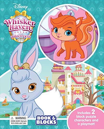 Disney Palace Pets Whisker Haven Book & Blocks book cover