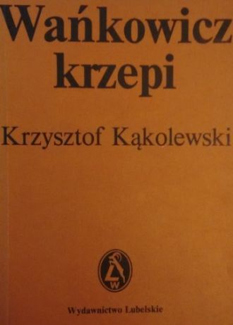 Wańkowicz krzepi book cover