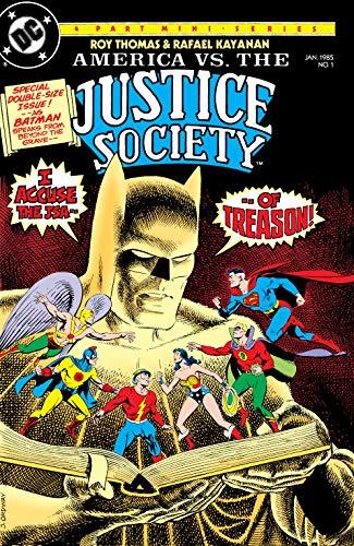 America vs. the Justice Society book cover 1