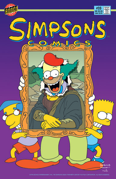 Simpsons Comics, #23 book cover