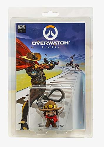 Overwatch McCree Comic Book and Backpack Hanger book cover