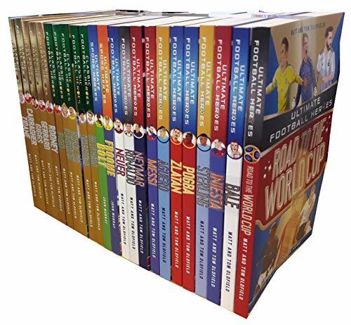Ultimate And Classic Football Heroes Series Collection 24 Books Set