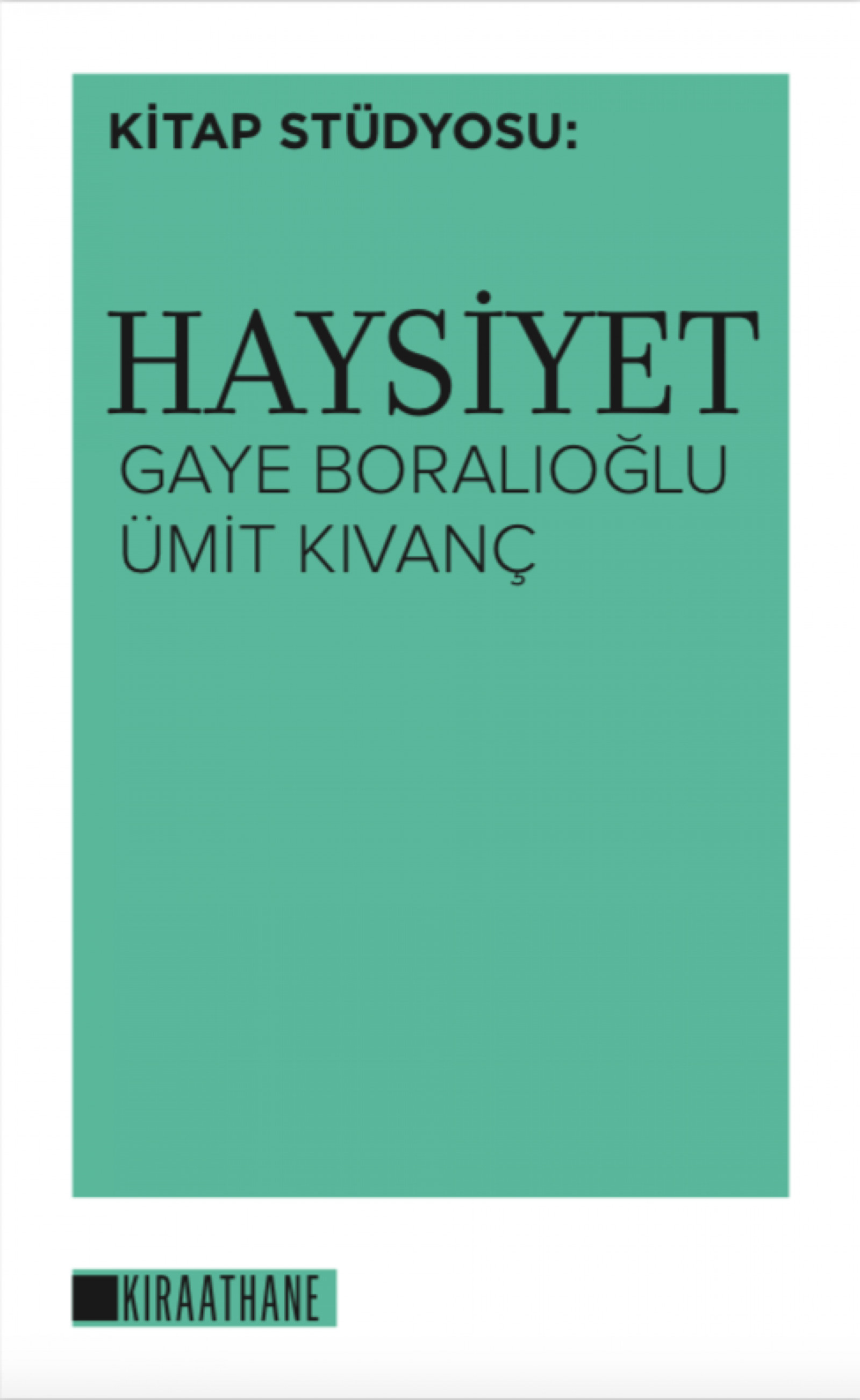 Haysiyet book cover
