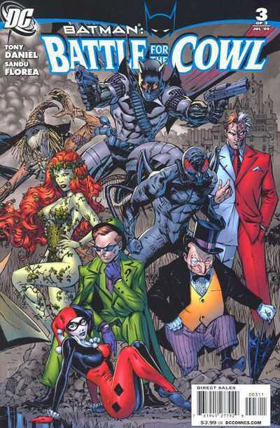 Batman: Battle for the Cowl book cover 3