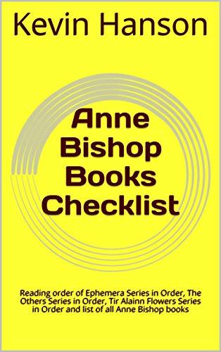 Anne Bishop Books Checklist Reading Order Of Ephemera Series In Order 