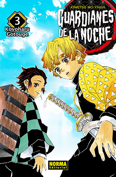 Portada de Reseña #2159 - Guardianes de la noche (#2-3), Koyoharu Gotouge (Kimetsu no Yaiba #3)