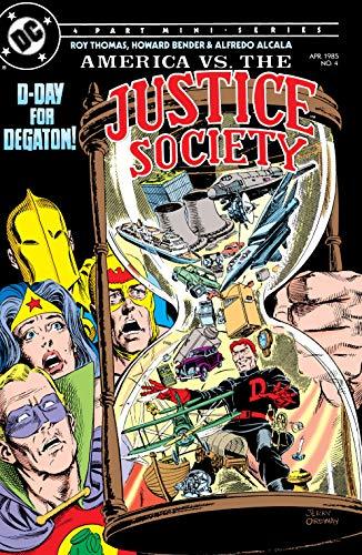America vs. the Justice Society book cover 1
