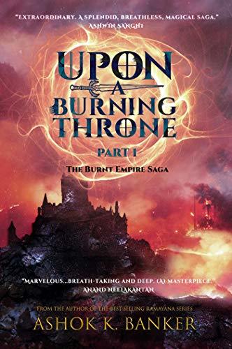 Upon a Burning Throne book cover