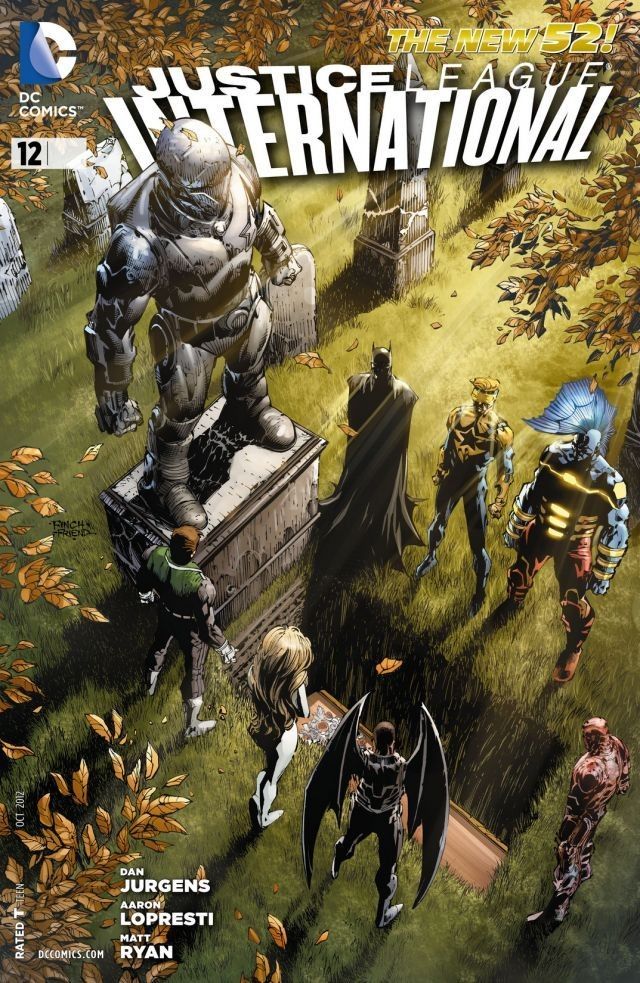 Justice League International (2011) (Single Issues) book cover 3