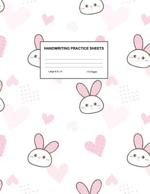 handwriting practice sheets cute blank lined paper notebook for writing exercise and cursive worksheets perfect workbook for preschool kindergarten 1st 2nd 3rd and 4th grade kids product code a4 9453