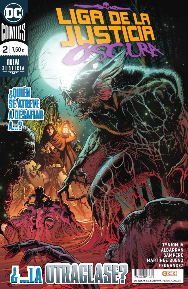 Liga de la Justicia Oscura, Vol. II book cover 3