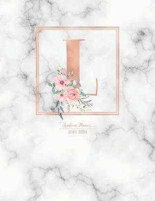 Academic Planner 2019-2020: Rose Gold 