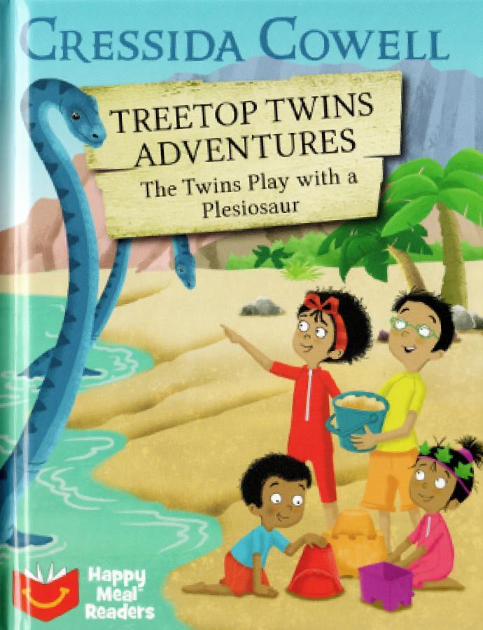 The Twins Play with a Plesiosaur book cover