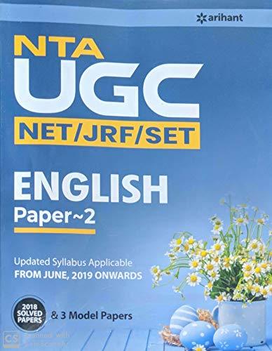 NTA UGC (NET/JRF/SET) ENGLISH Literature Paper 2 2019 by Arihant ...