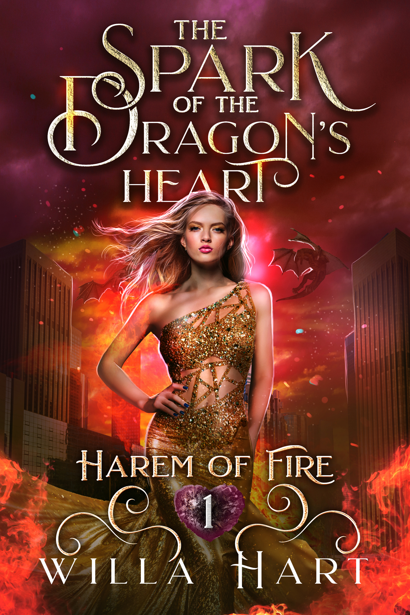 The Spark of the Dragon's Heart book cover