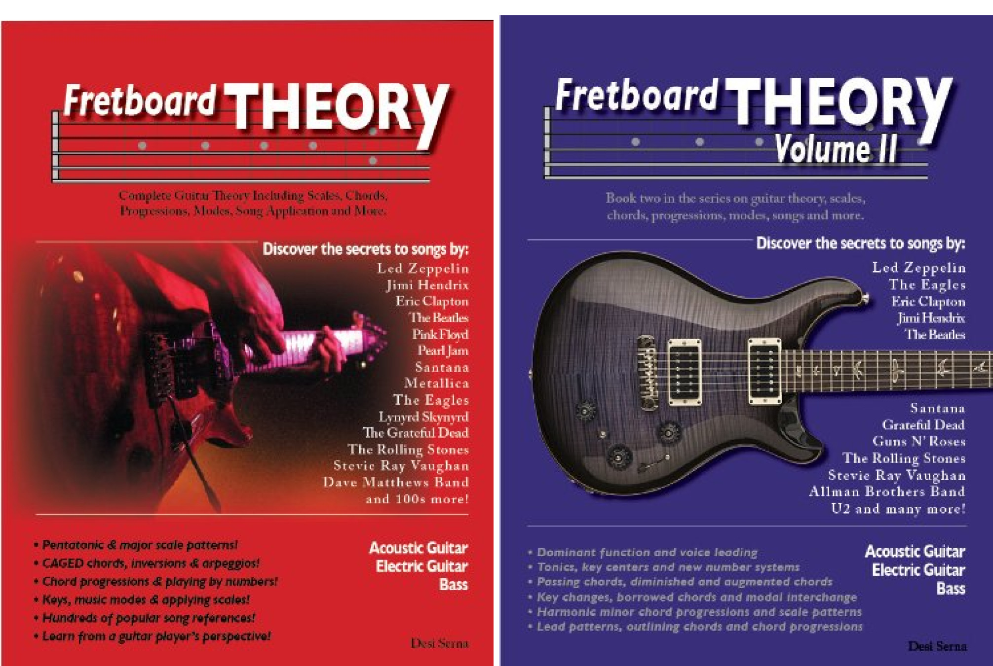 Fretboard Theory (2 Book Series) by Desi R. Serna | Goodreads