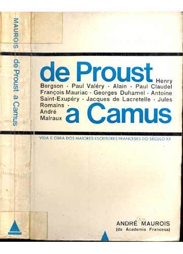 From Proust to Camus; book cover