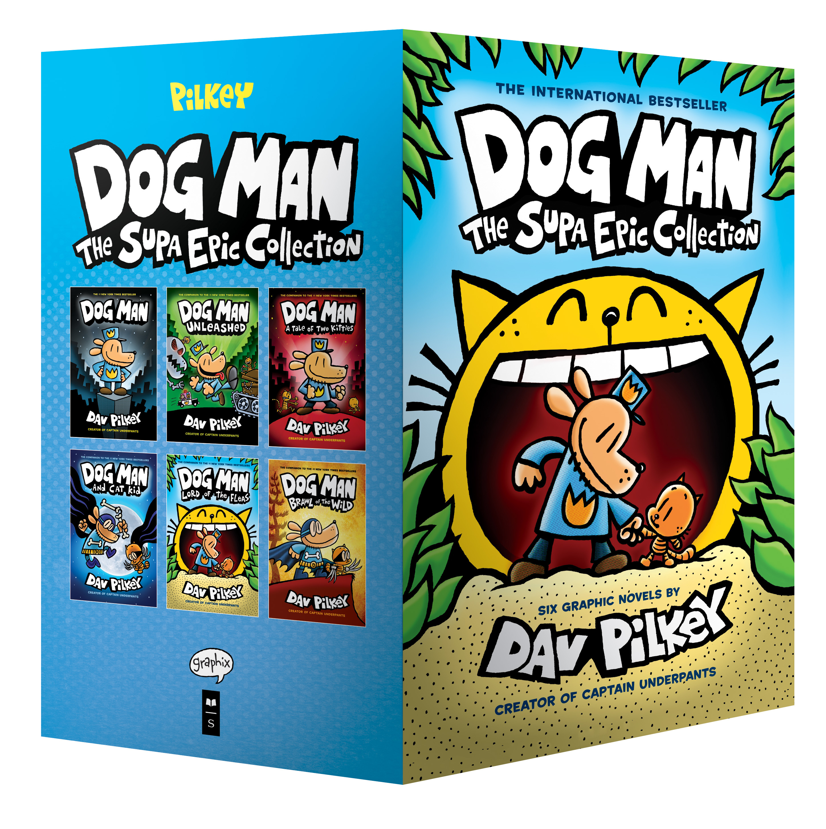 Dog Man: The Supa Epic Collection: Dog Man, Unleashed, A