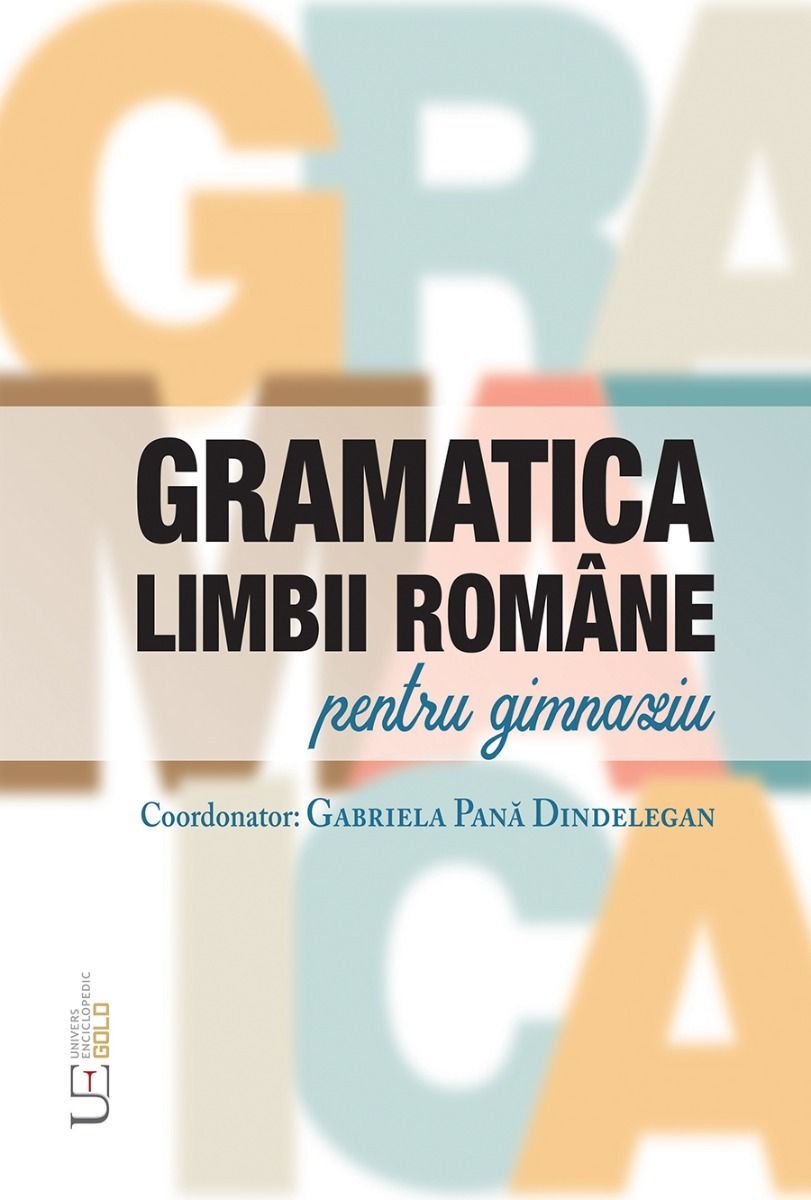 Gramatica limbii române pentru gimnaziu book cover