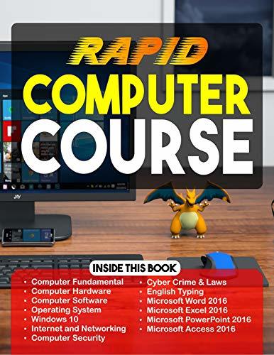Computer Course: Rapid Edition : Windows 10, MS Office 2016, etc. by ...