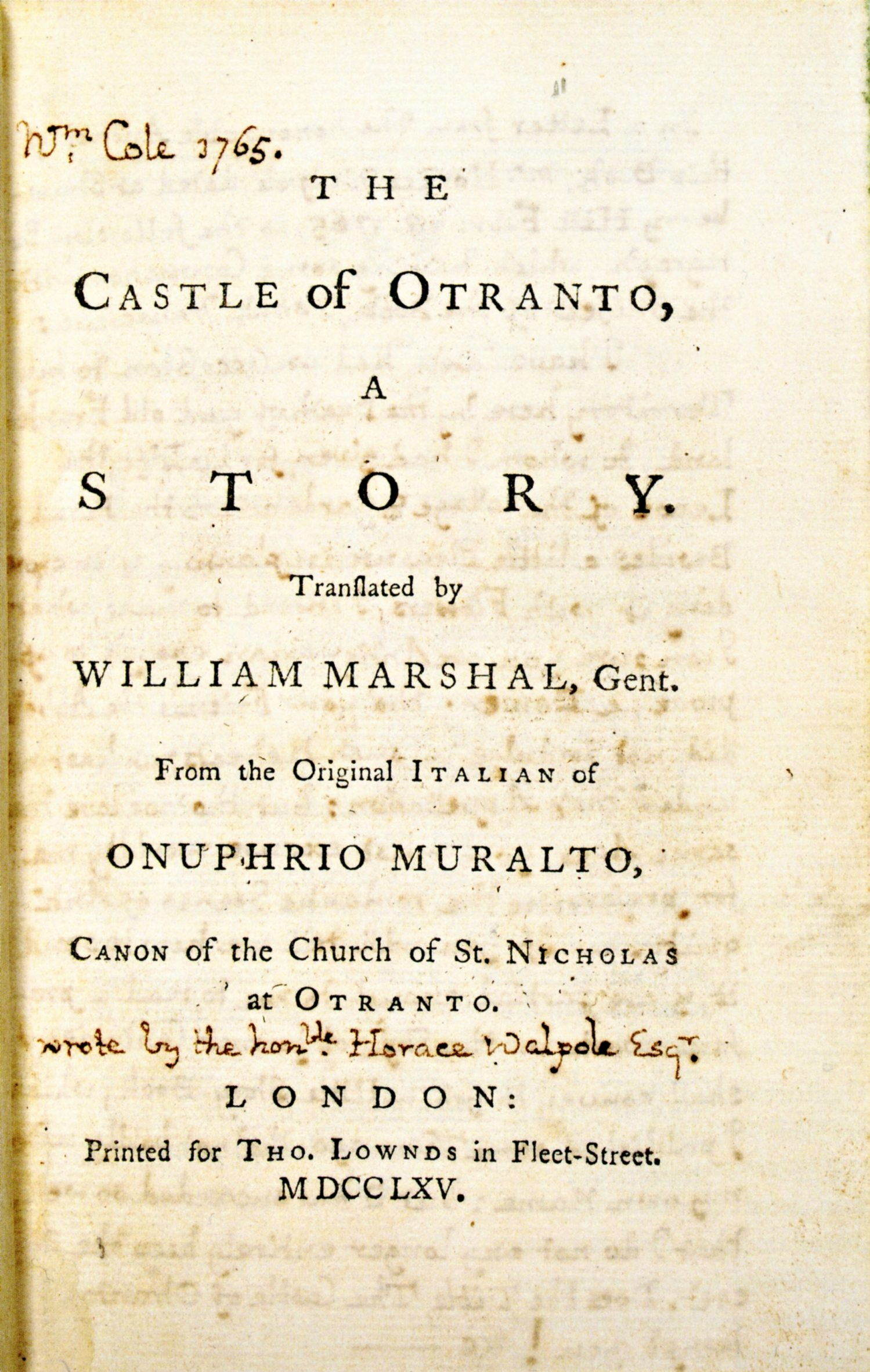 The Castle of Otranto