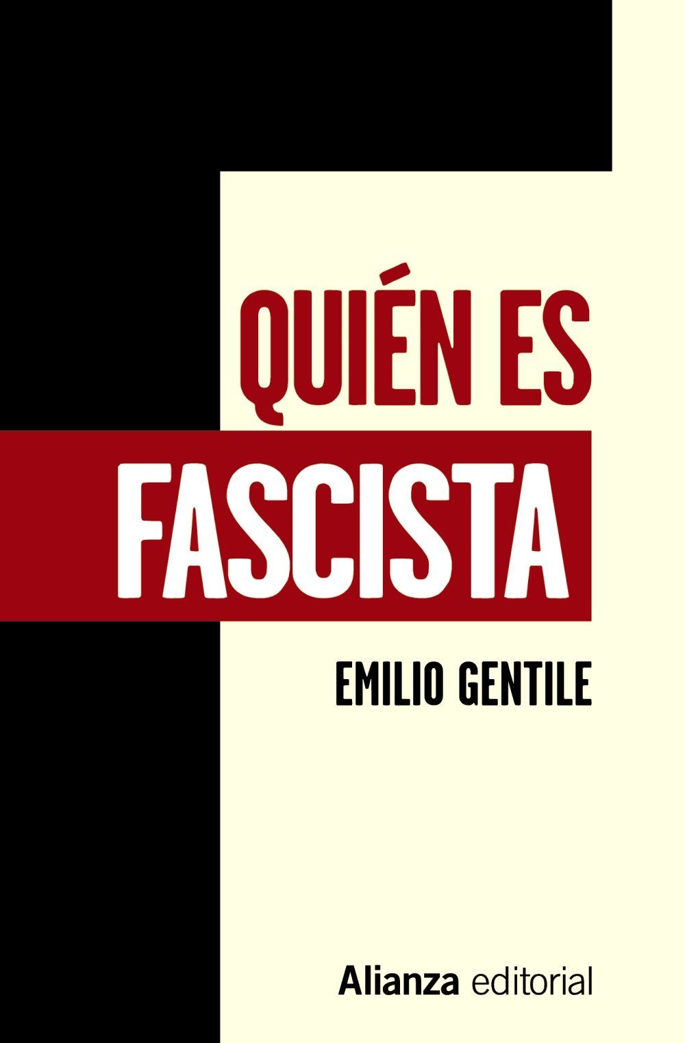 Quién es fascista book cover