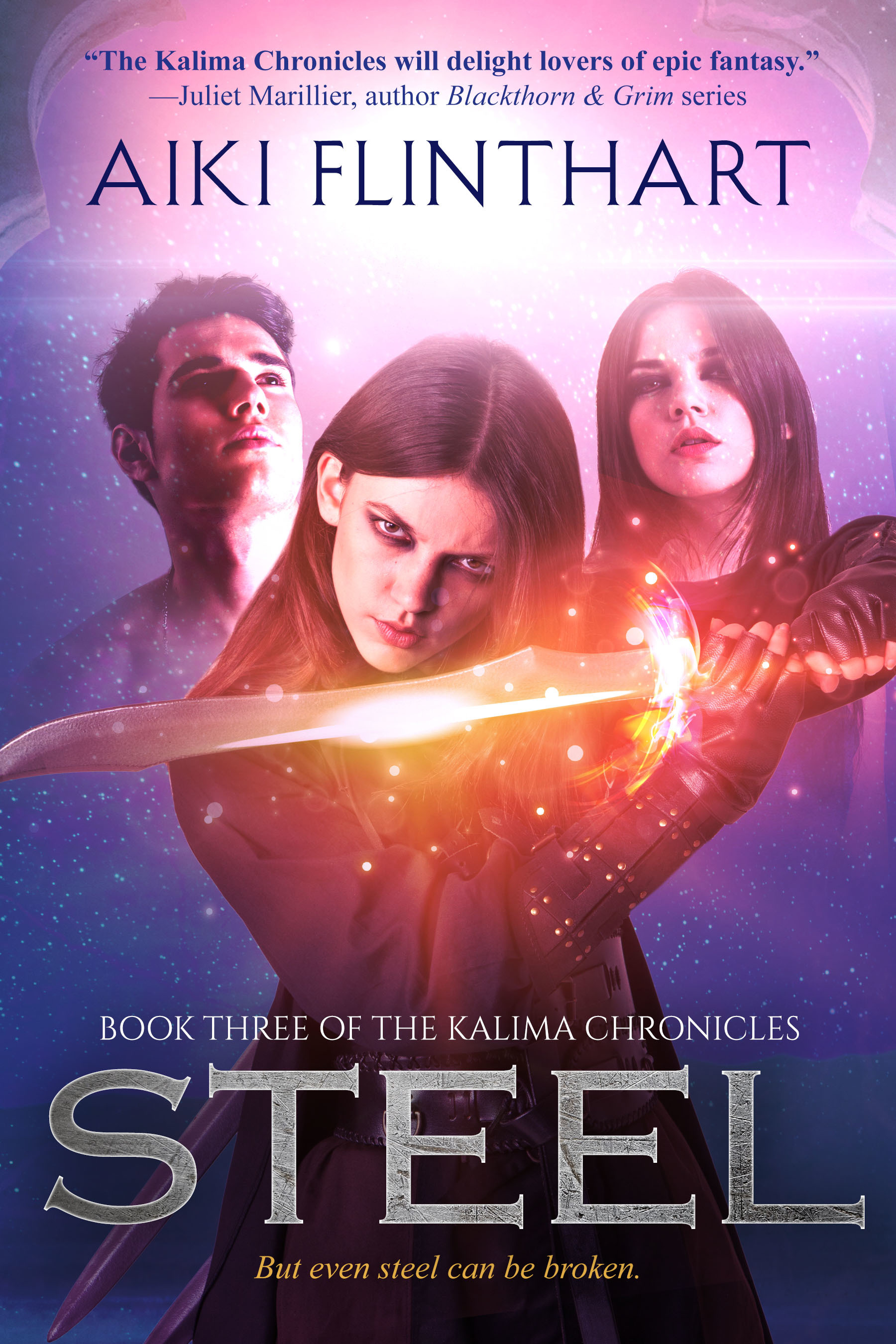 Steel book cover