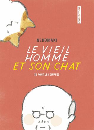 Le Veil Homme et Son Chat Se Font Les Griffes